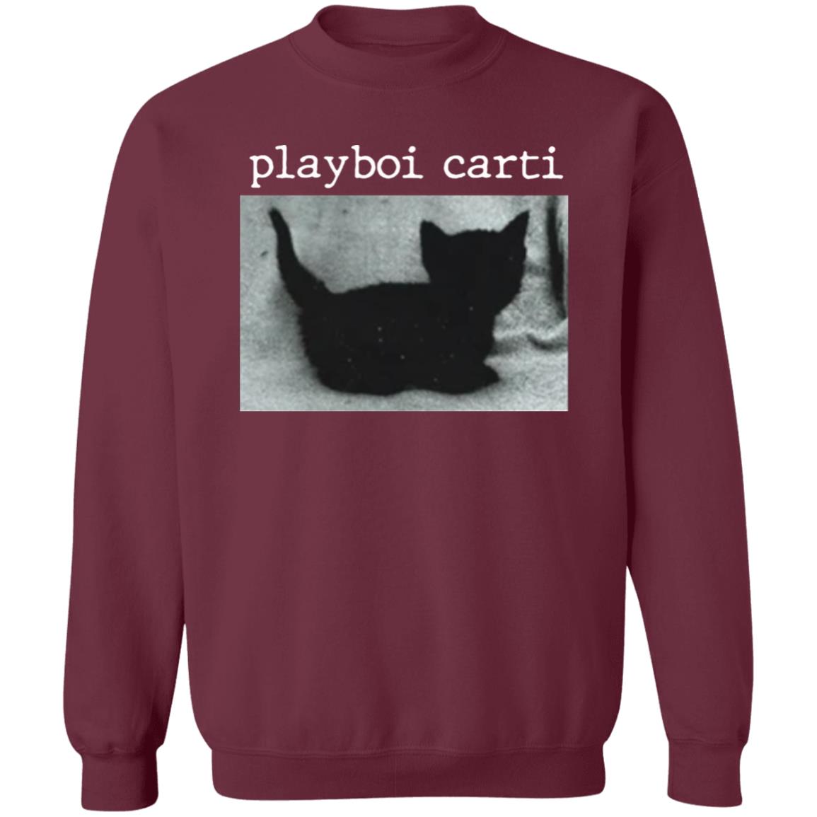 Playboi Carti Merch Black Cat Shirt Playboi Carti Merch Black Cat Hoodie - Teechipus