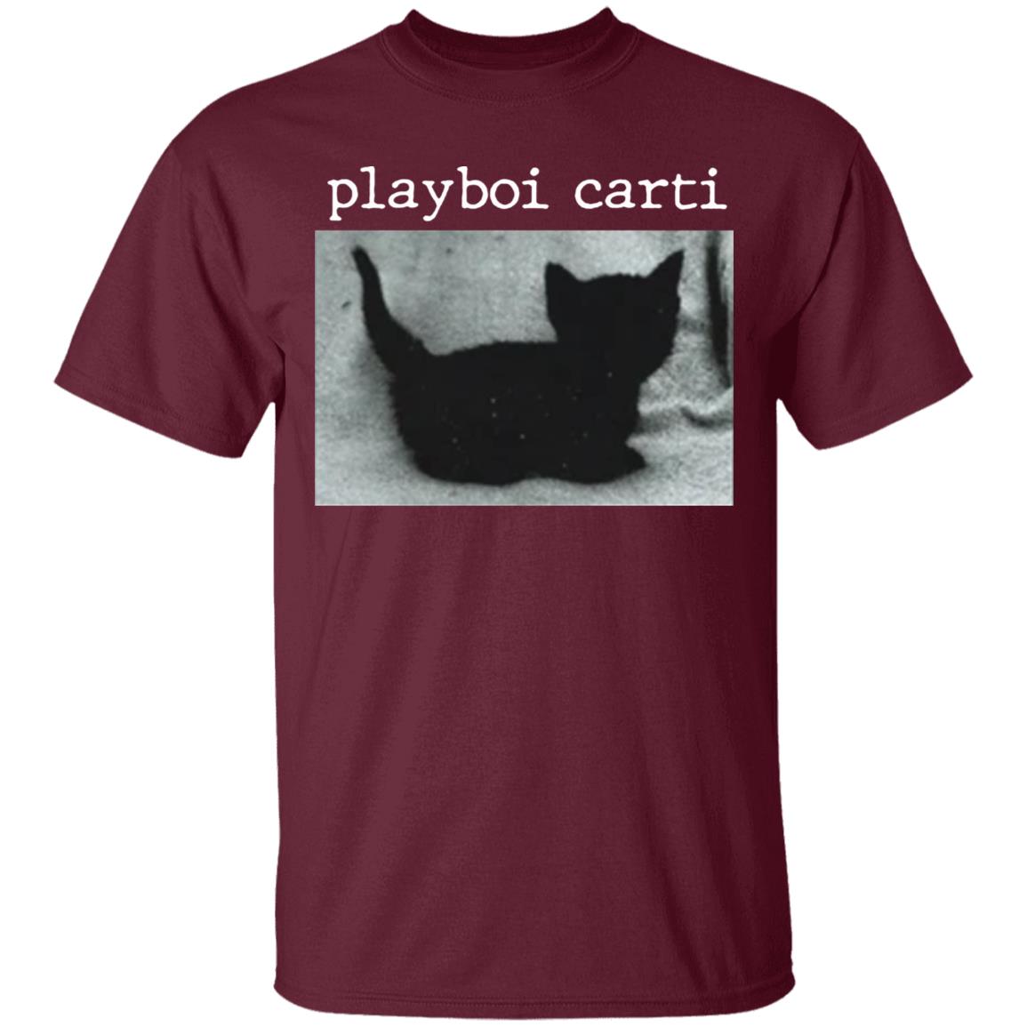 Playboi Carti Merch Black Cat Shirt Playboi Carti Merch Black Cat Hoodie - Teechipus