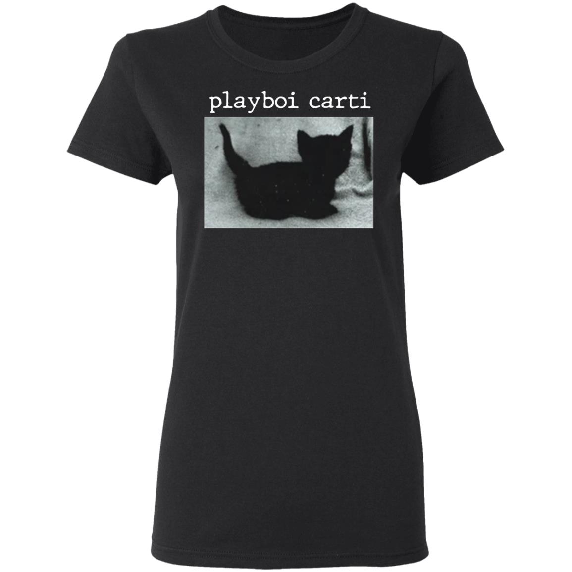 Playboi Carti Merch Black Cat Shirt Playboi Carti Merch Black Cat Hoodie - Teechipus