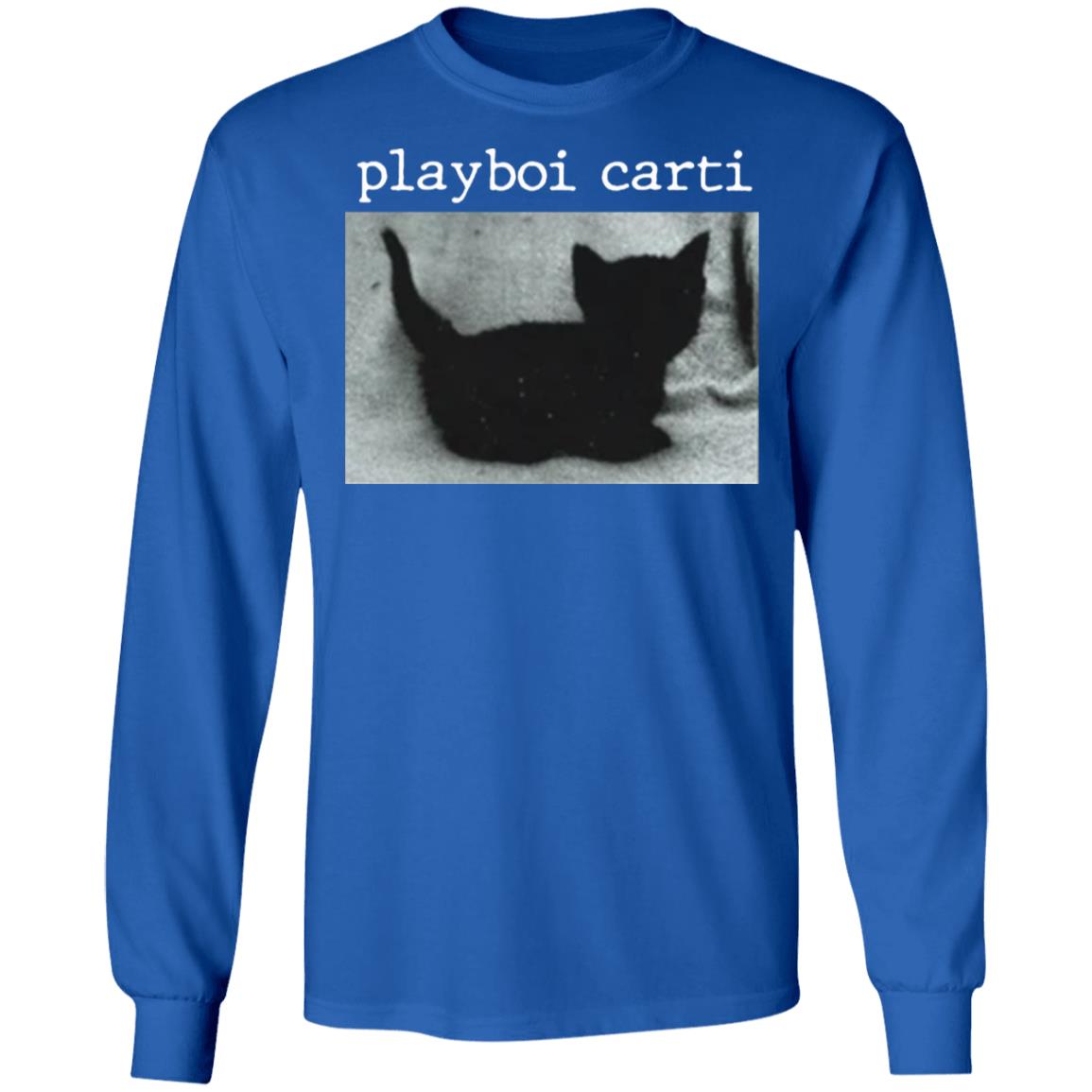 Playboi Carti Merch Black Cat Shirt Playboi Carti Merch Black Cat Hoodie - Teechipus