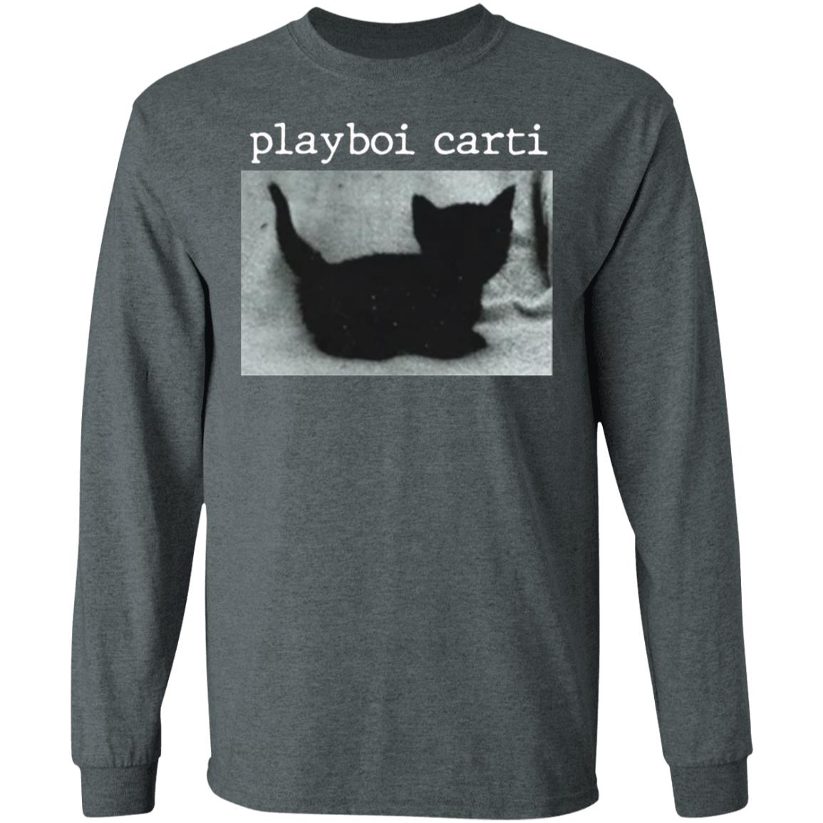 Playboi Carti Merch Black Cat Shirt Playboi Carti Merch Black Cat Hoodie - Teechipus