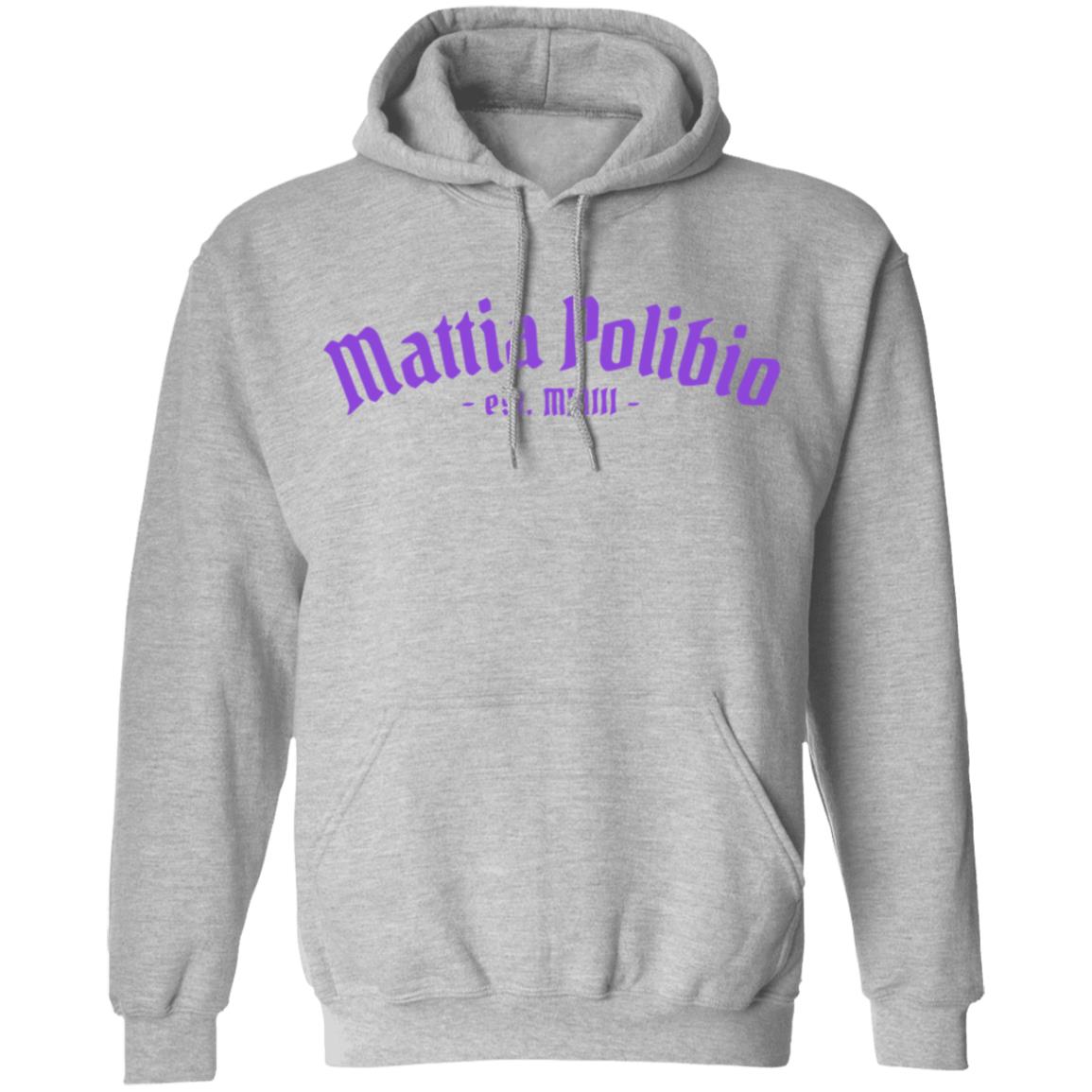 Mattia Polibio Logo T Shirt Mattia Polibio Logo Hoodie - Teechipus