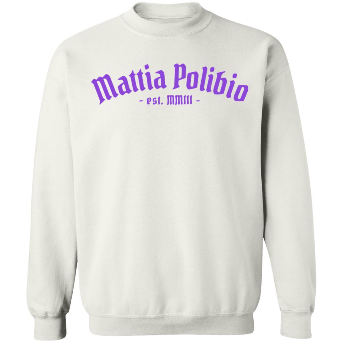 Mattia Polibio Logo T Shirt Mattia Polibio Logo Hoodie - Teechipus