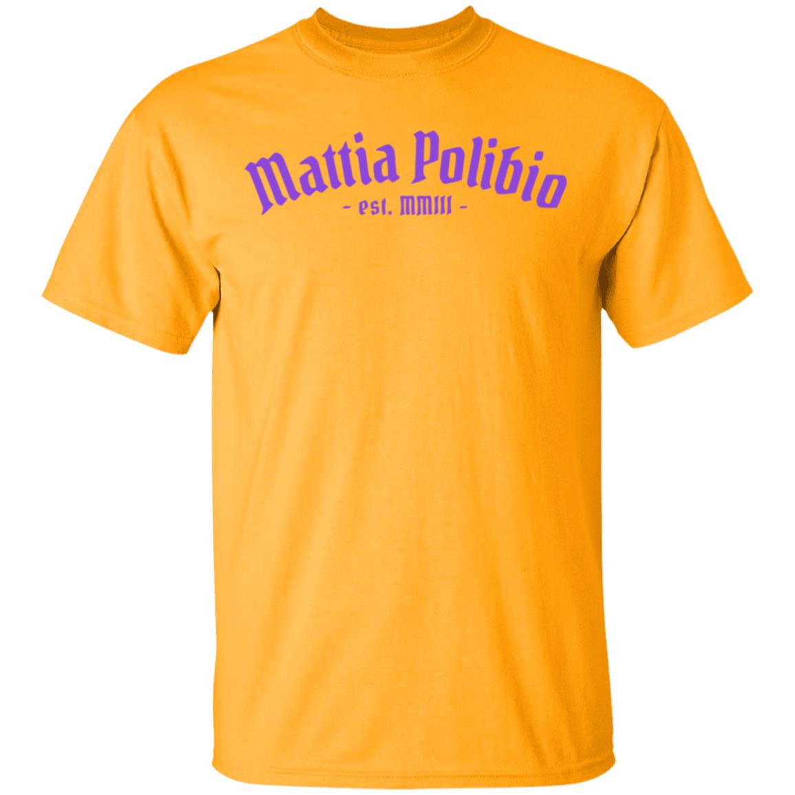 Mattia Polibio Logo T Shirt Mattia Polibio Logo Hoodie - Teechipus
