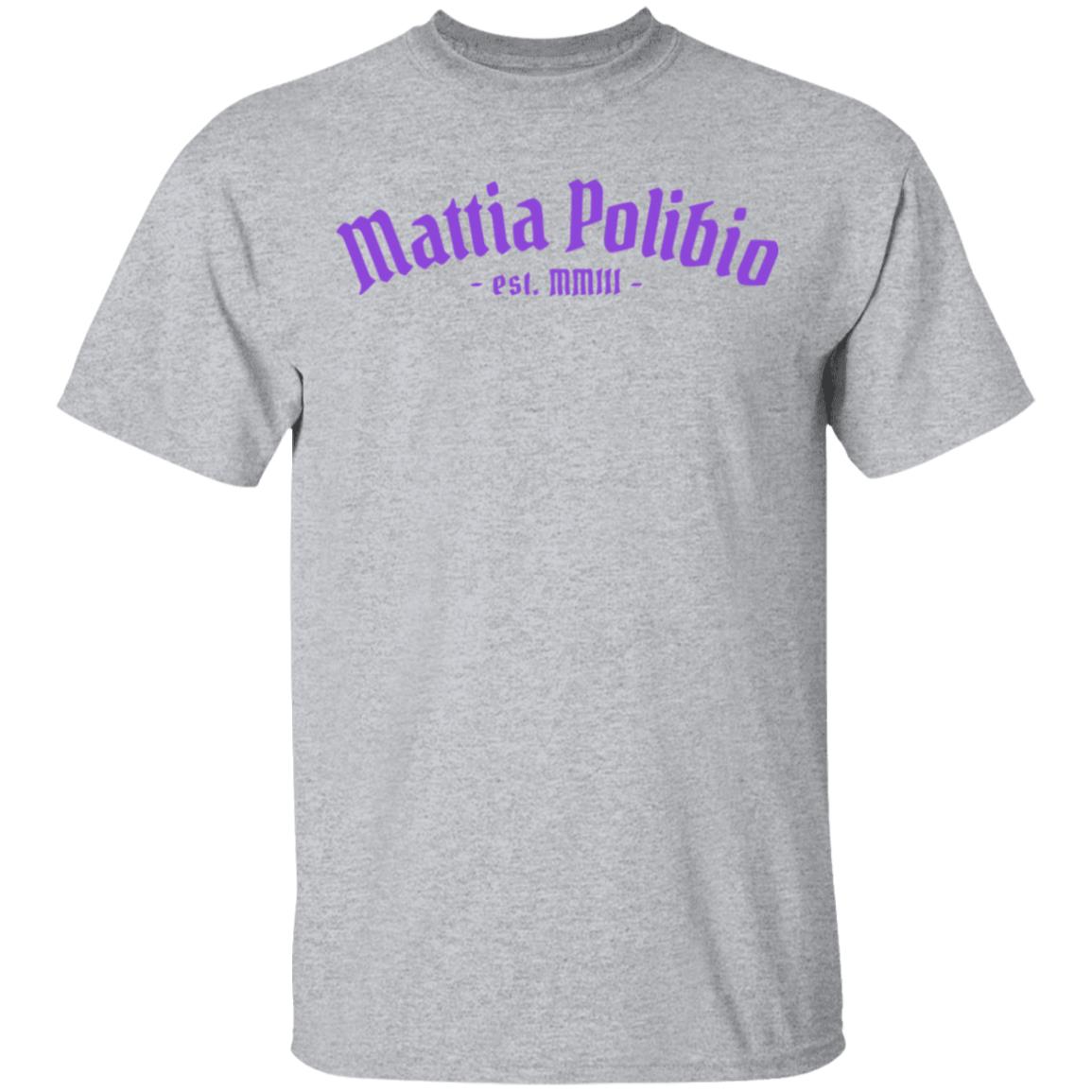 Mattia Polibio Logo T Shirt Mattia Polibio Logo Hoodie - Teechipus