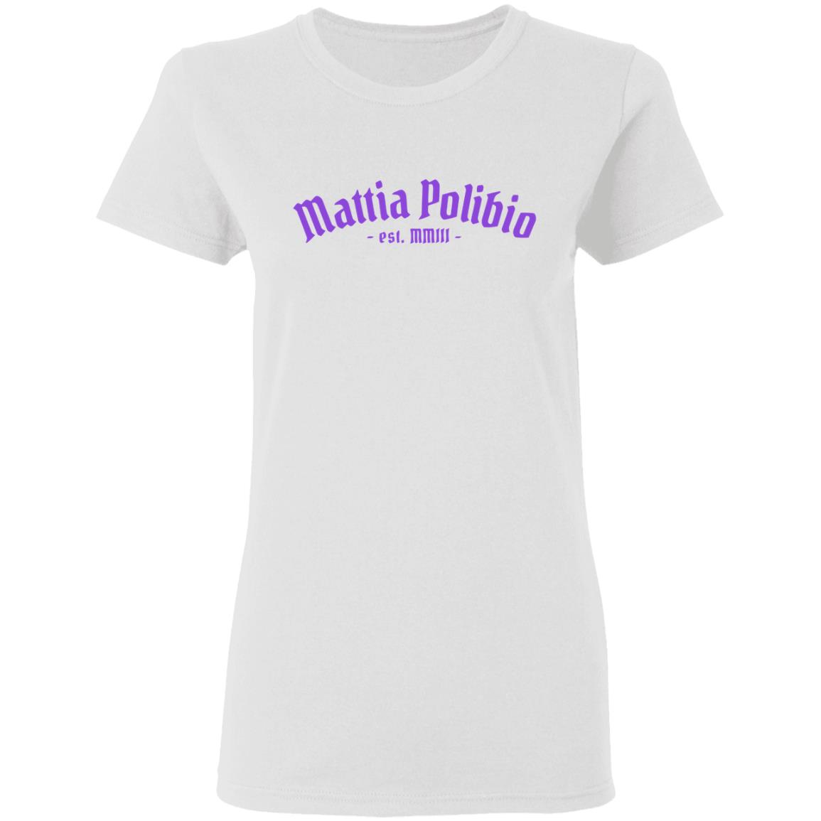 Mattia Polibio Logo T Shirt Mattia Polibio Logo Hoodie - Teechipus