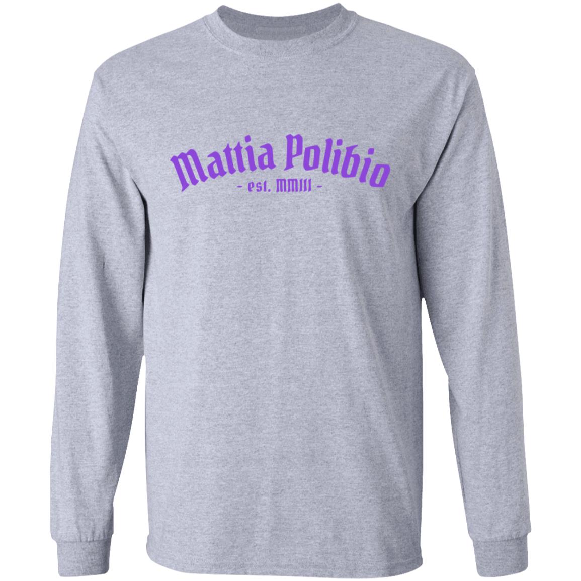 Mattia Polibio Logo T Shirt Mattia Polibio Logo Hoodie - Teechipus