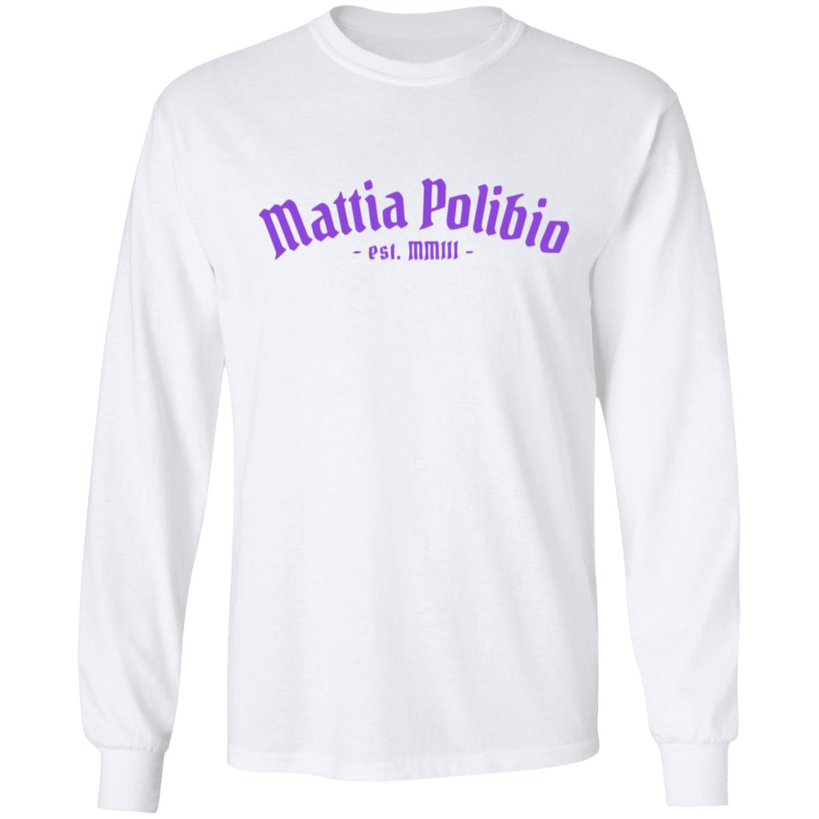 Mattia Polibio Logo T Shirt Mattia Polibio Logo Hoodie - Teechipus