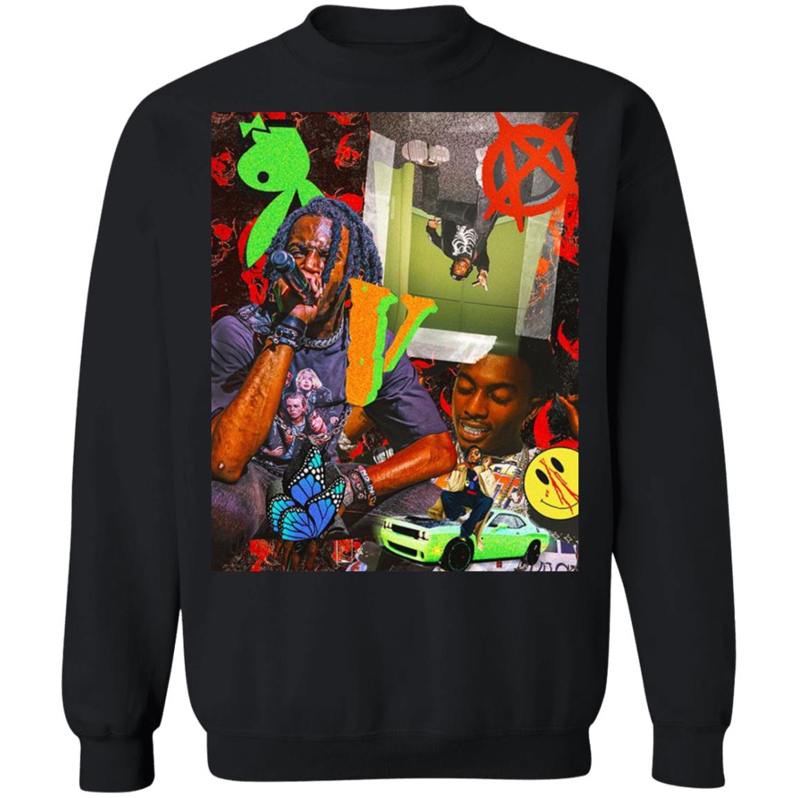 Playboi Carti-Stay Lit T Shirt Hoodie Sweatshirt - Teechipus