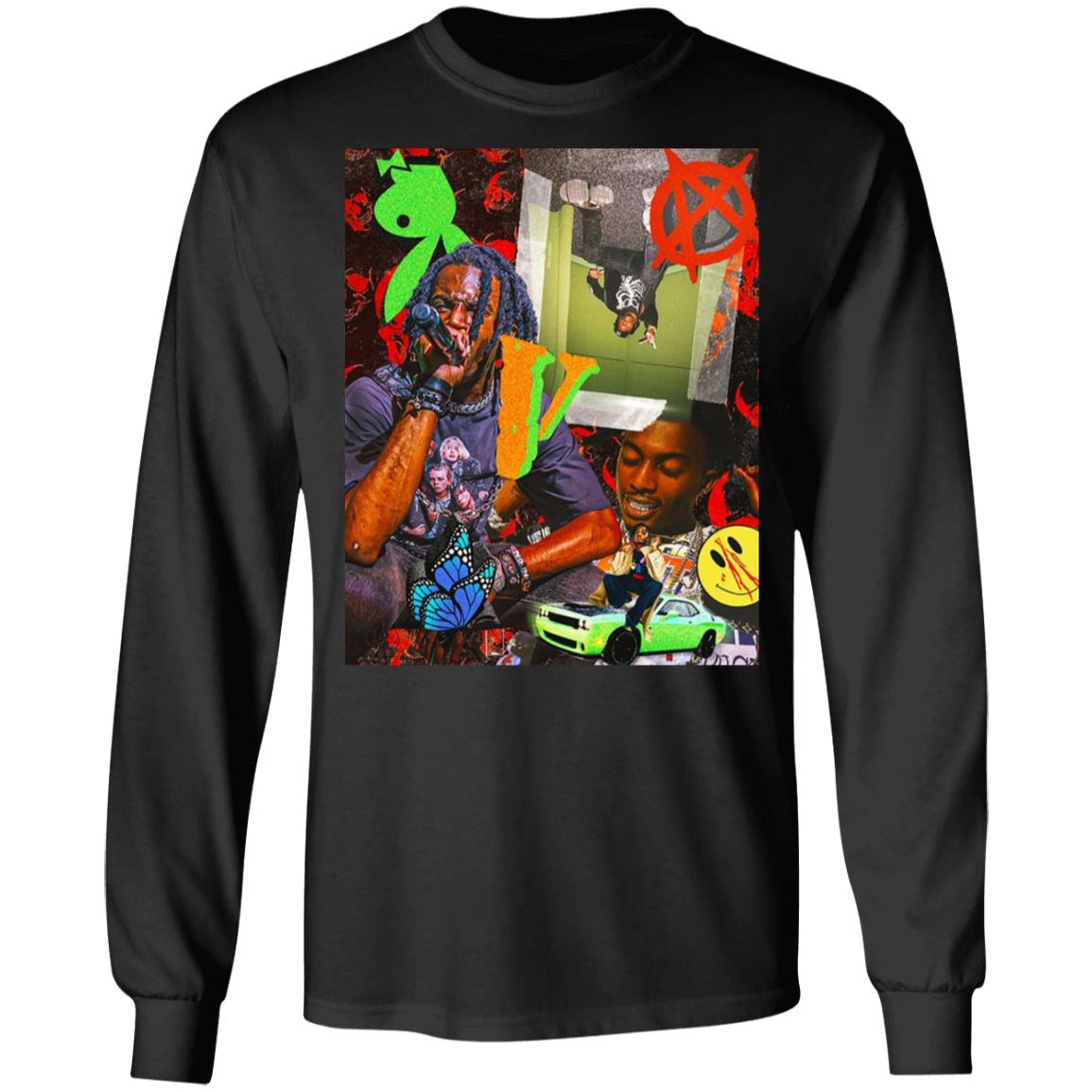 Playboi Carti-Stay Lit T Shirt Hoodie Sweatshirt - Teechipus