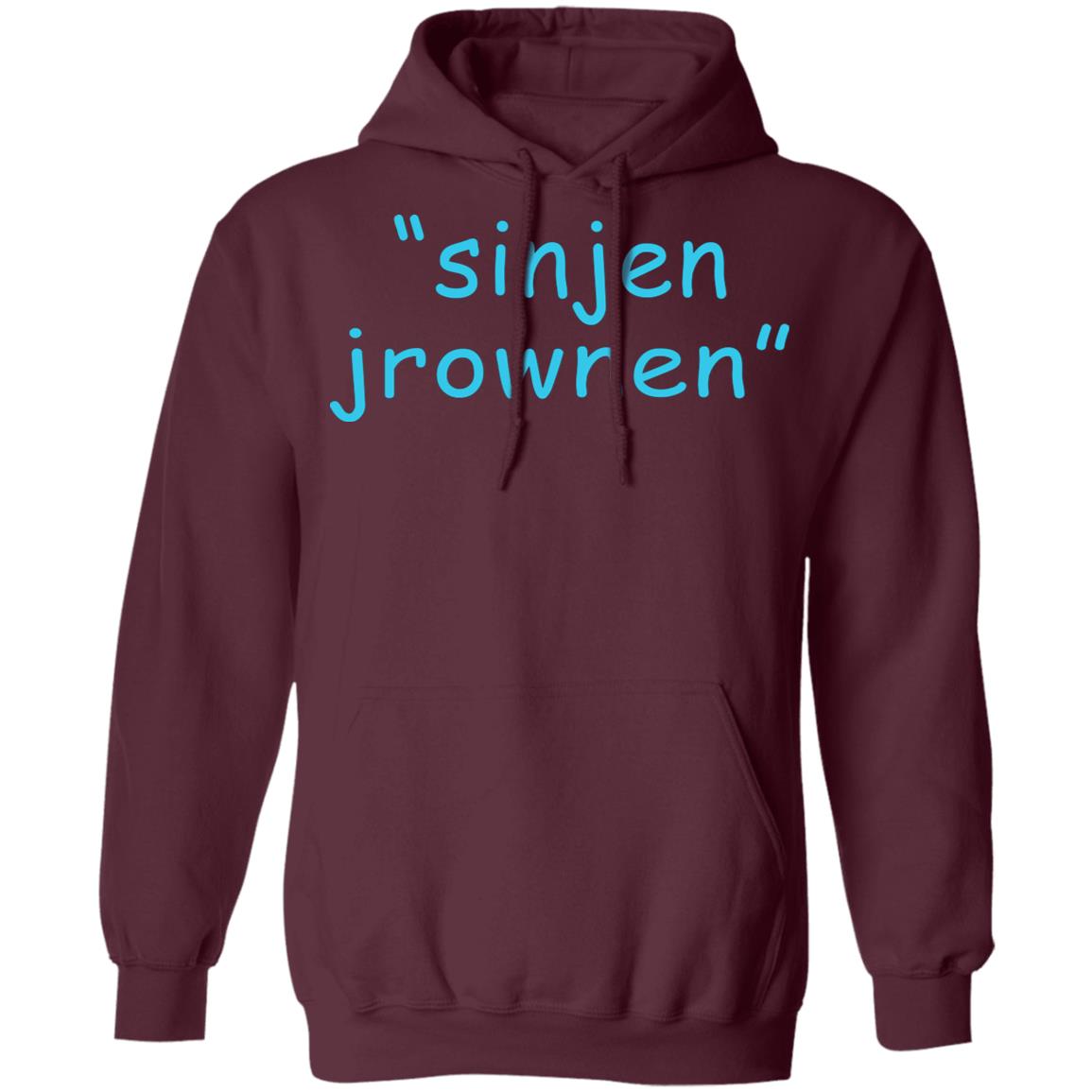 Sinjin Drowning Merch Sinjen Embroidered Hoodie Sinjin Drowning Merch Sinjin Socks & Sandals Hoodie - Teechipus