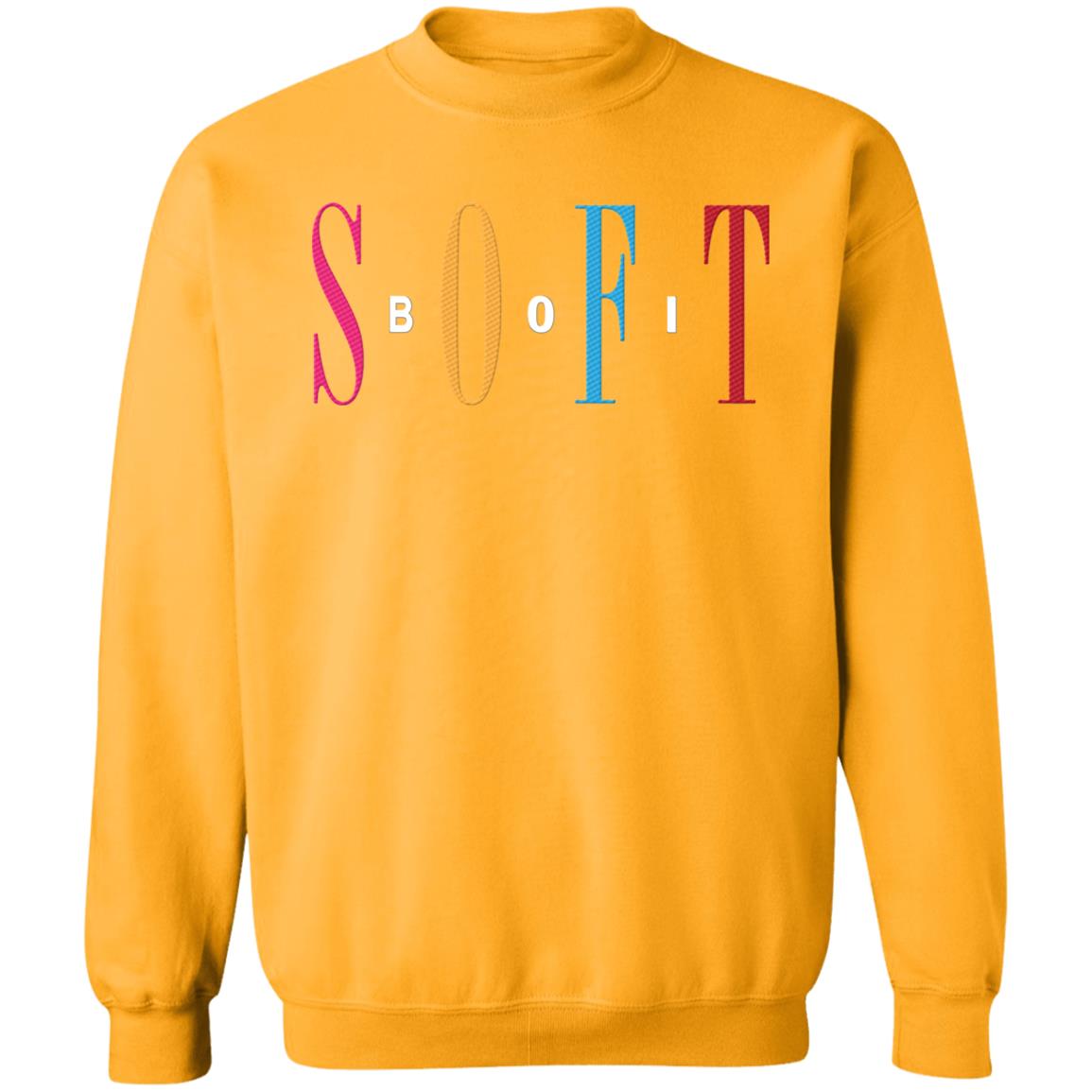 crankgameplays merch Embroidered Soft Boi Crewneck Official Crankgameplays Merch Shirt Hoodie - Teechipus