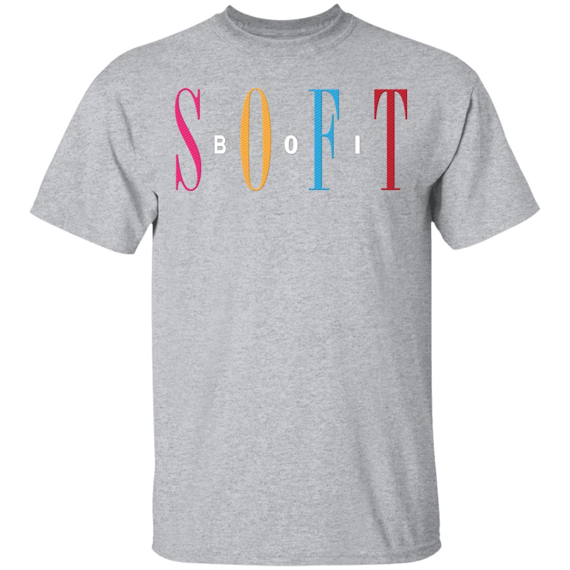 crankgameplays merch Embroidered Soft Boi Crewneck Official Crankgameplays Merch Shirt Hoodie - Teechipus