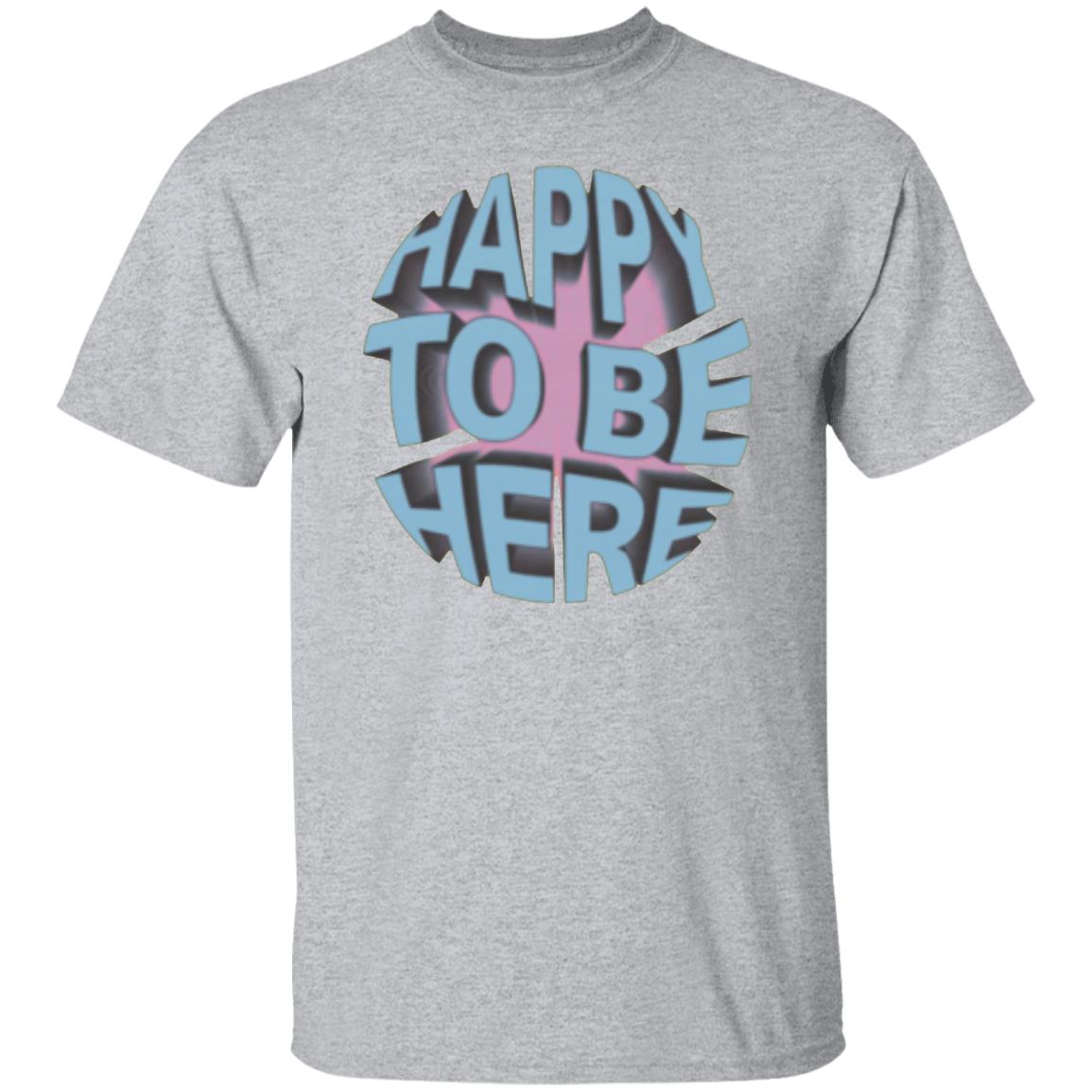 Happy To Be Here t shirt Crawford Merch Happy To Be Here Ice Hoodie - Teechipus