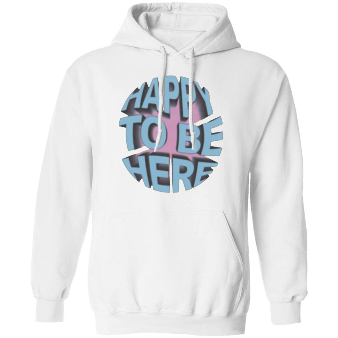 Happy To Be Here t shirt Crawford Merch Happy To Be Here Ice Hoodie - Teechipus