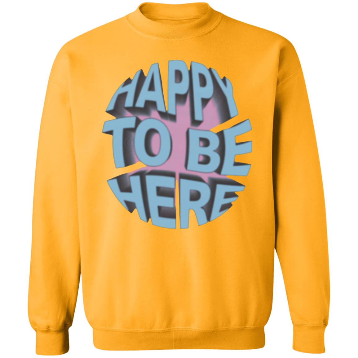 Happy To Be Here t shirt Crawford Merch Happy To Be Here Ice Hoodie - Teechipus