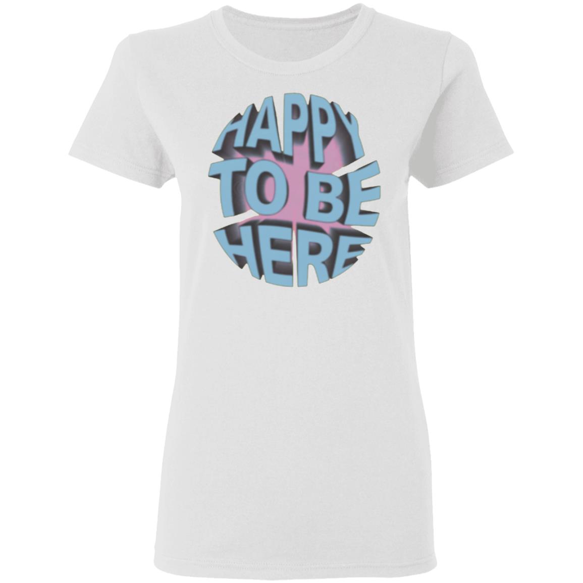 Happy To Be Here t shirt Crawford Merch Happy To Be Here Ice Hoodie - Teechipus