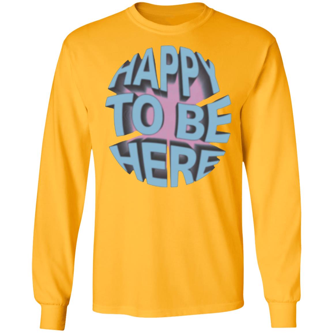 Happy To Be Here t shirt Crawford Merch Happy To Be Here Ice Hoodie - Teechipus