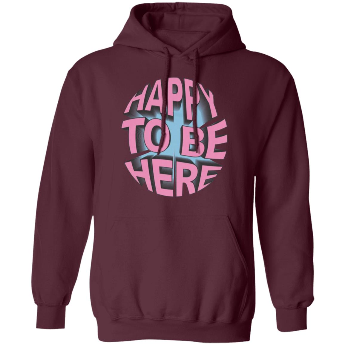 Happy To Be Here tee shirt Happy To Be Here Hoodie Crawford Merch - Teechipus