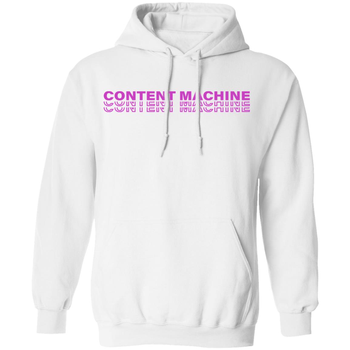 Official Content Machine Classic Hoodie Yourfellowarab Merch - Teechipus