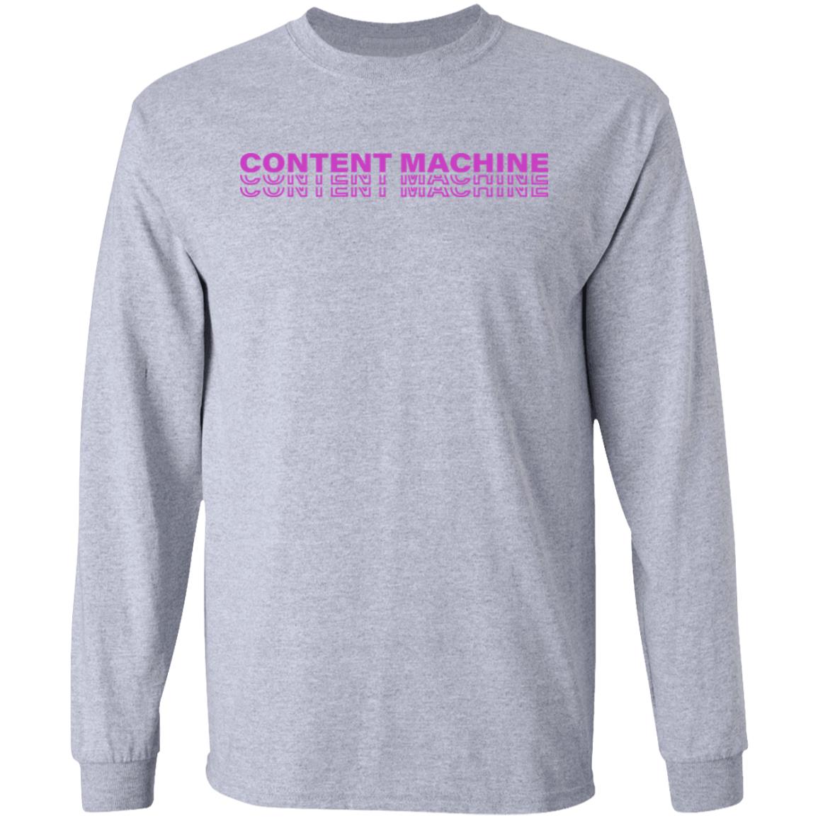 Official Content Machine Classic Hoodie Yourfellowarab Merch - Teechipus