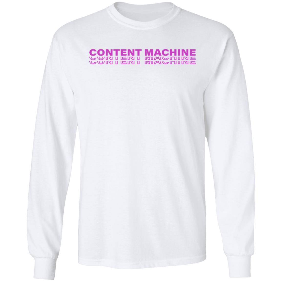 Official Content Machine Classic Hoodie Yourfellowarab Merch - Teechipus