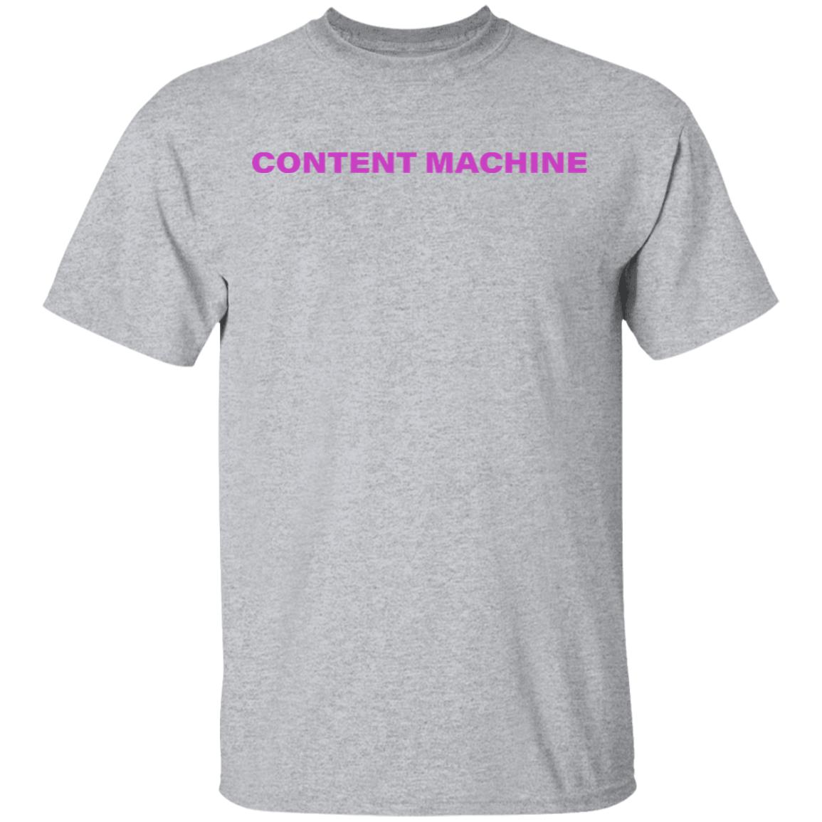 Official Content Machine Hoodie Yourfellowarab Merch - Teechipus