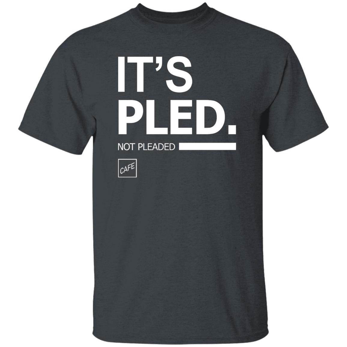 It's Pleaded Hoodie Official Shop Cafe Merch - Teechipus