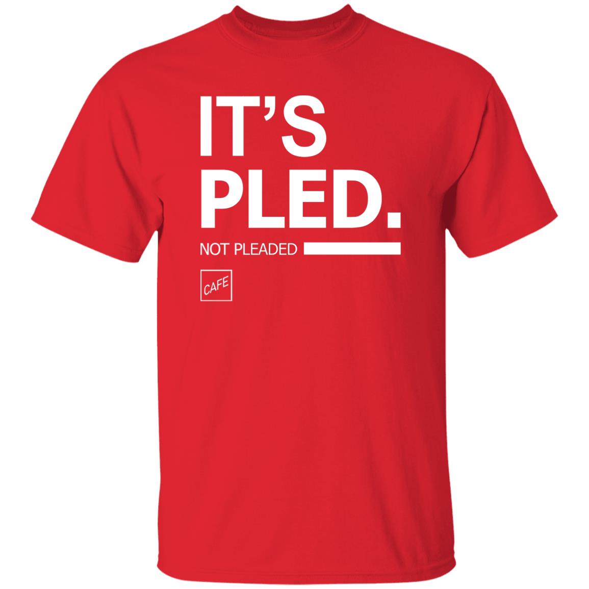 It's Pleaded Hoodie Official Shop Cafe Merch - Teechipus