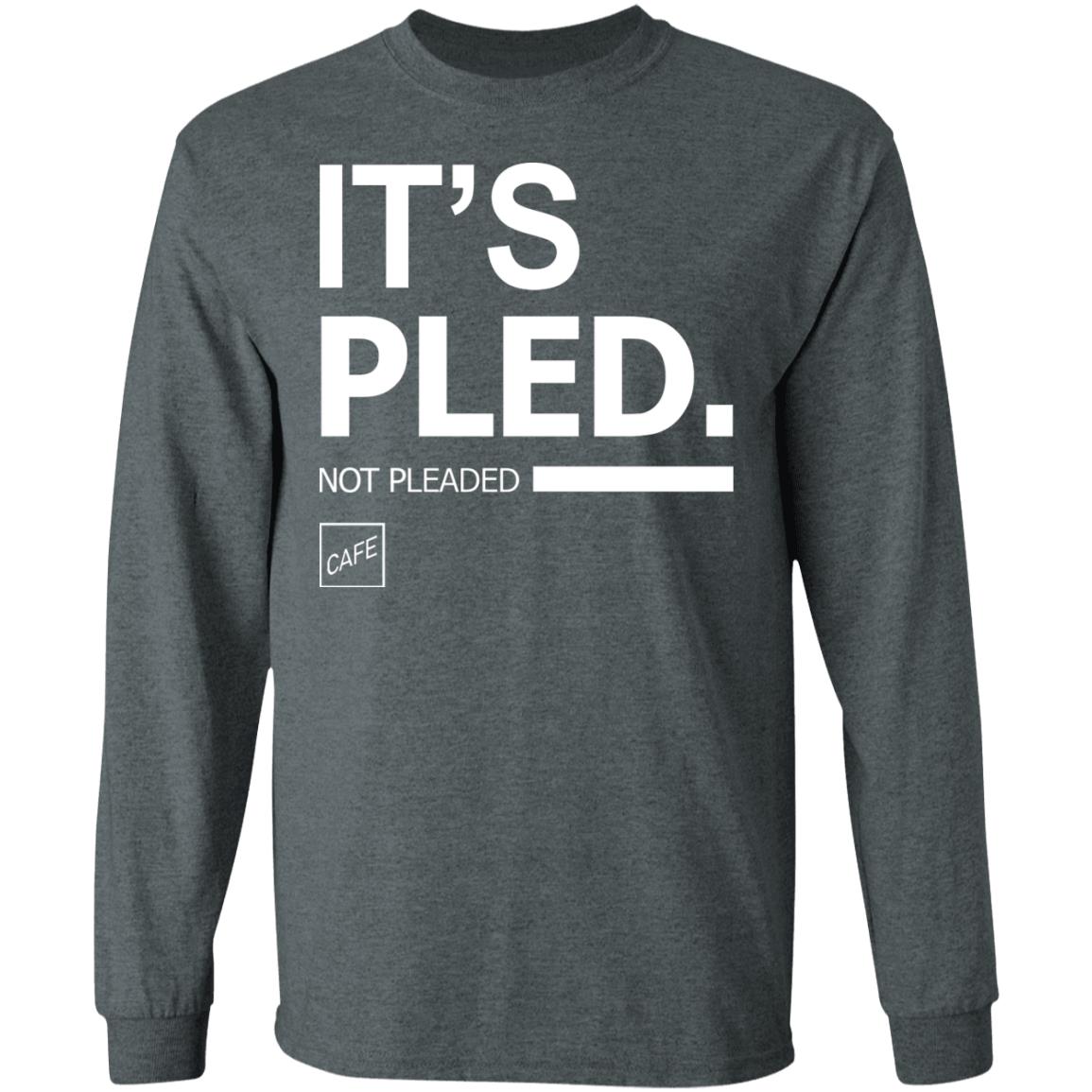 It's Pleaded Hoodie Official Shop Cafe Merch - Teechipus