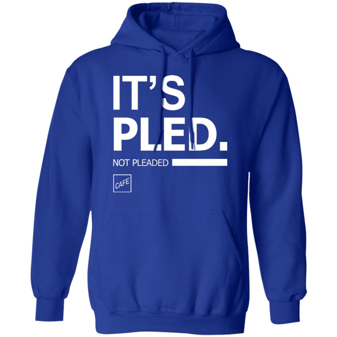 It's Pleaded Hoodie Official Shop Cafe Merch - Teechipus