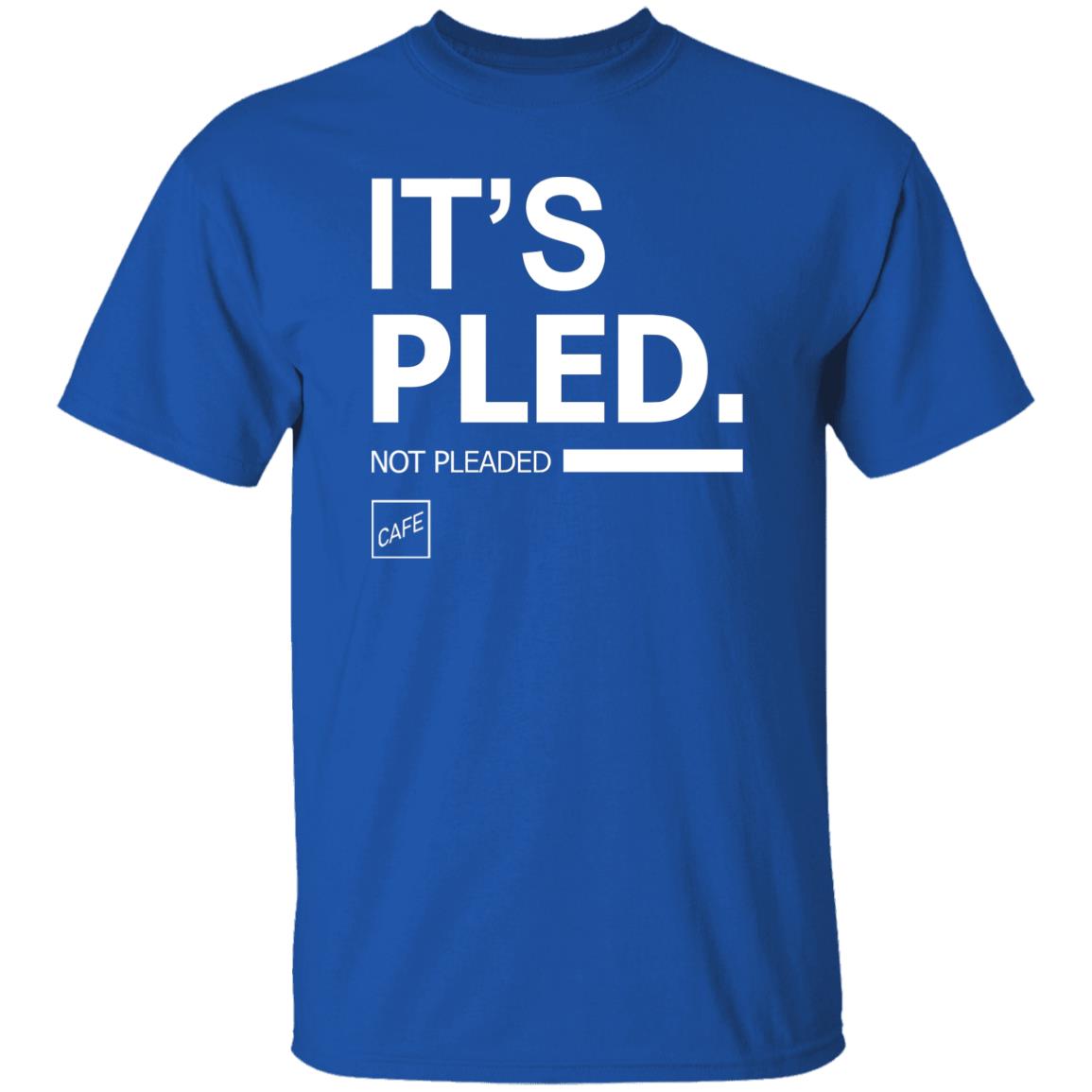 It's Pleaded Hoodie Official Shop Cafe Merch - Teechipus
