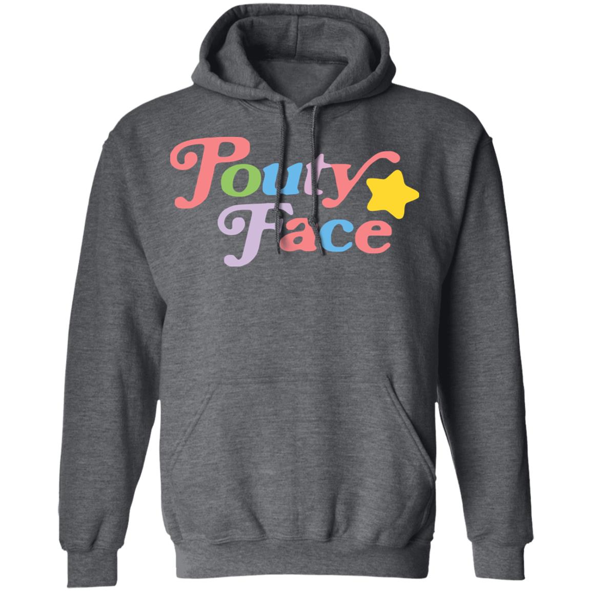 Pouty Face Rainbow Blue Hoodie Addison Rae Merch Pouty Face Rainbow sweatshirt T Shirt - Teechipus