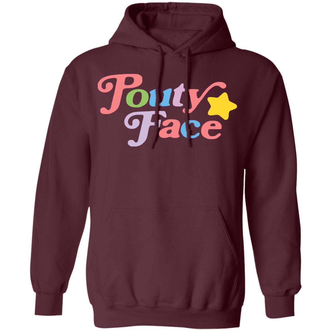 Pouty Face Rainbow Blue Hoodie Addison Rae Merch Pouty Face Rainbow sweatshirt T Shirt - Teechipus