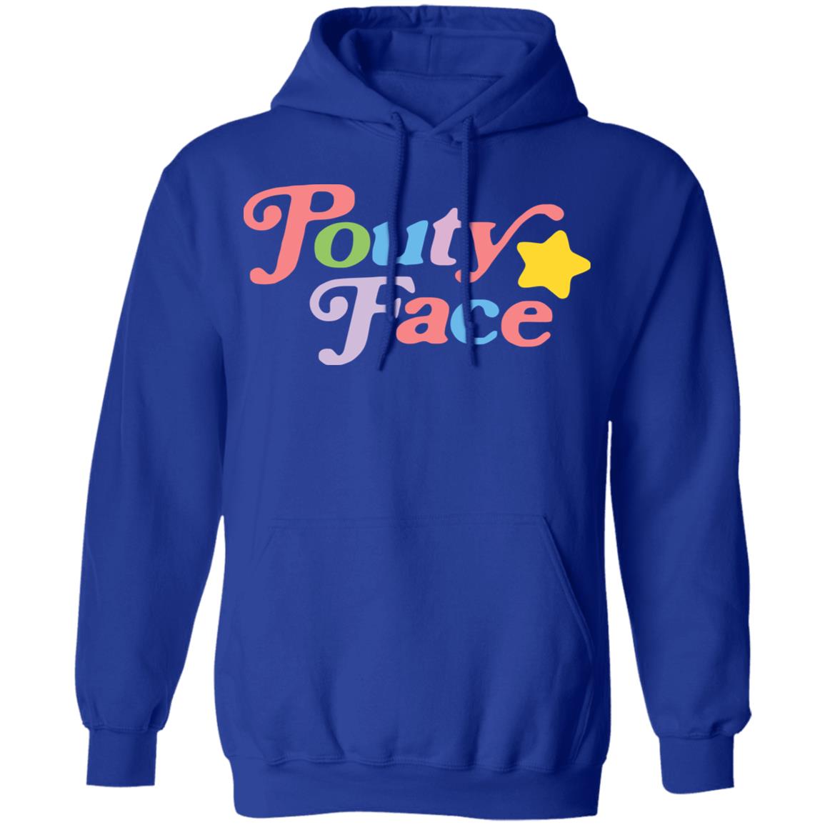 Pouty Face Rainbow Blue Hoodie Addison Rae Merch Pouty Face Rainbow sweatshirt T Shirt - Teechipus