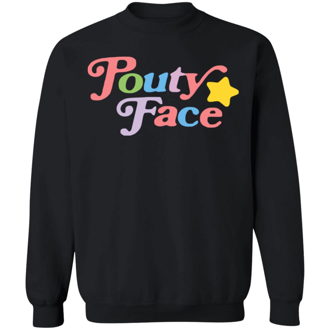 Pouty Face Rainbow Blue Hoodie Addison Rae Merch Pouty Face Rainbow sweatshirt T Shirt - Teechipus