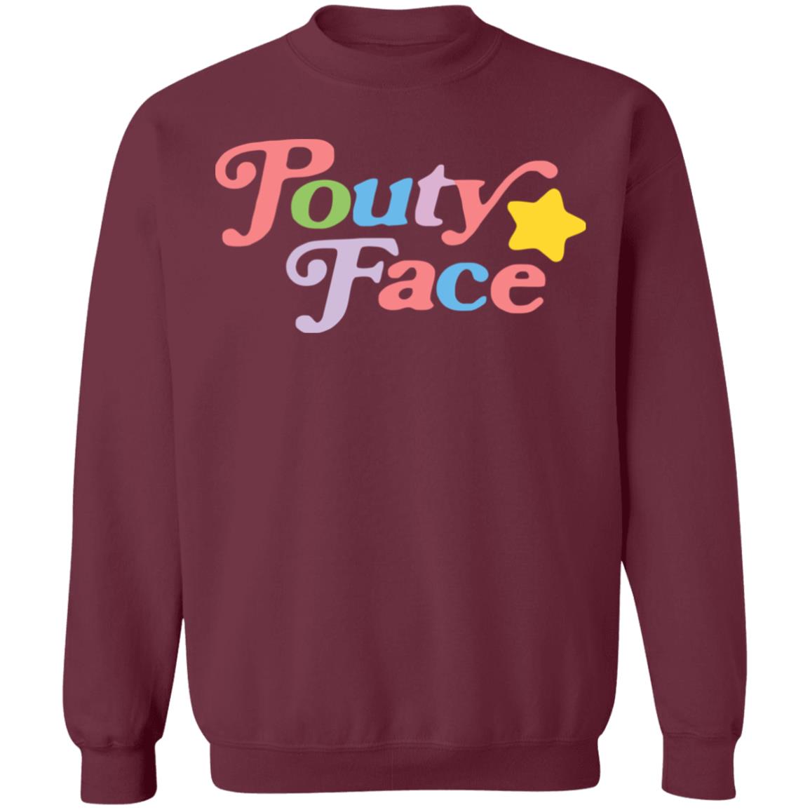 Pouty Face Rainbow Blue Hoodie Addison Rae Merch Pouty Face Rainbow sweatshirt T Shirt - Teechipus
