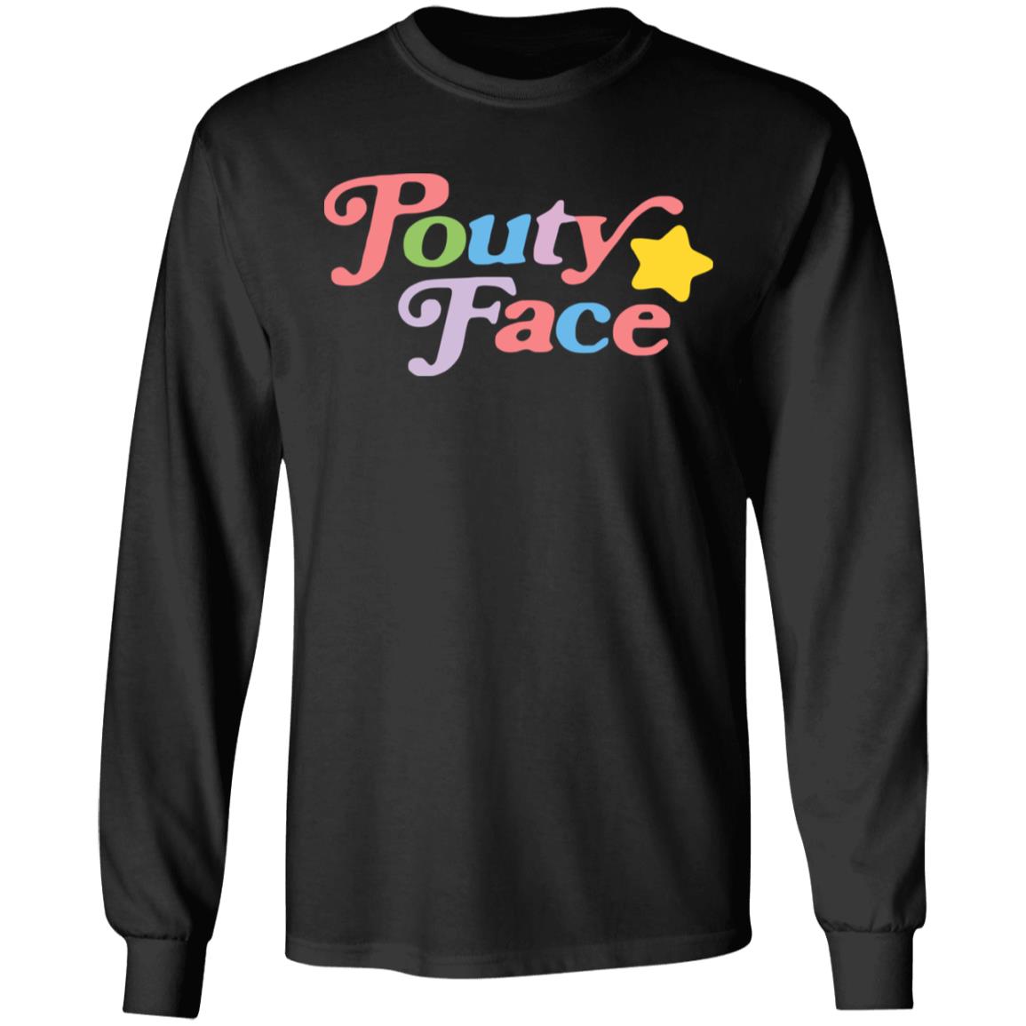 Pouty Face Rainbow Blue Hoodie Addison Rae Merch Pouty Face Rainbow sweatshirt T Shirt - Teechipus