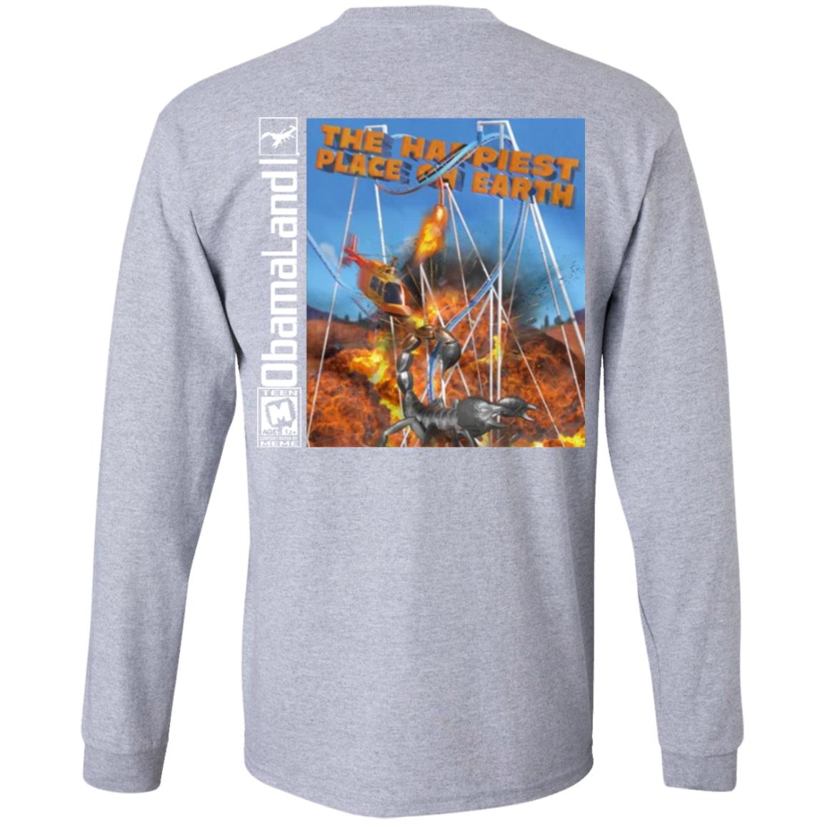 Memeulous Merch Obamaland Printed Hoodie Sweatshirt T Shirt - Teechipus