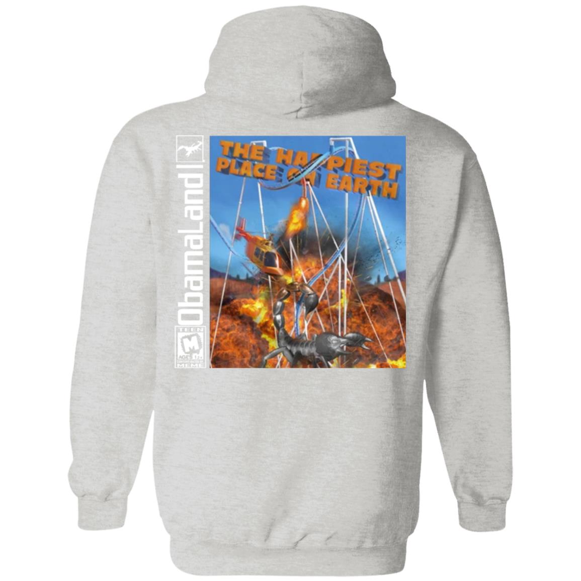 Memeulous Merch Obamaland Printed Hoodie Sweatshirt T Shirt - Teechipus