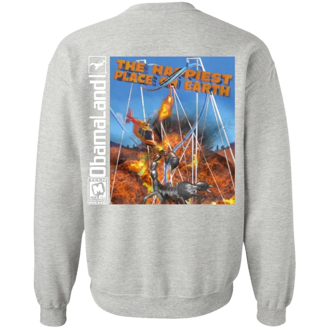 Memeulous Merch Obamaland Printed Hoodie Sweatshirt T Shirt - Teechipus