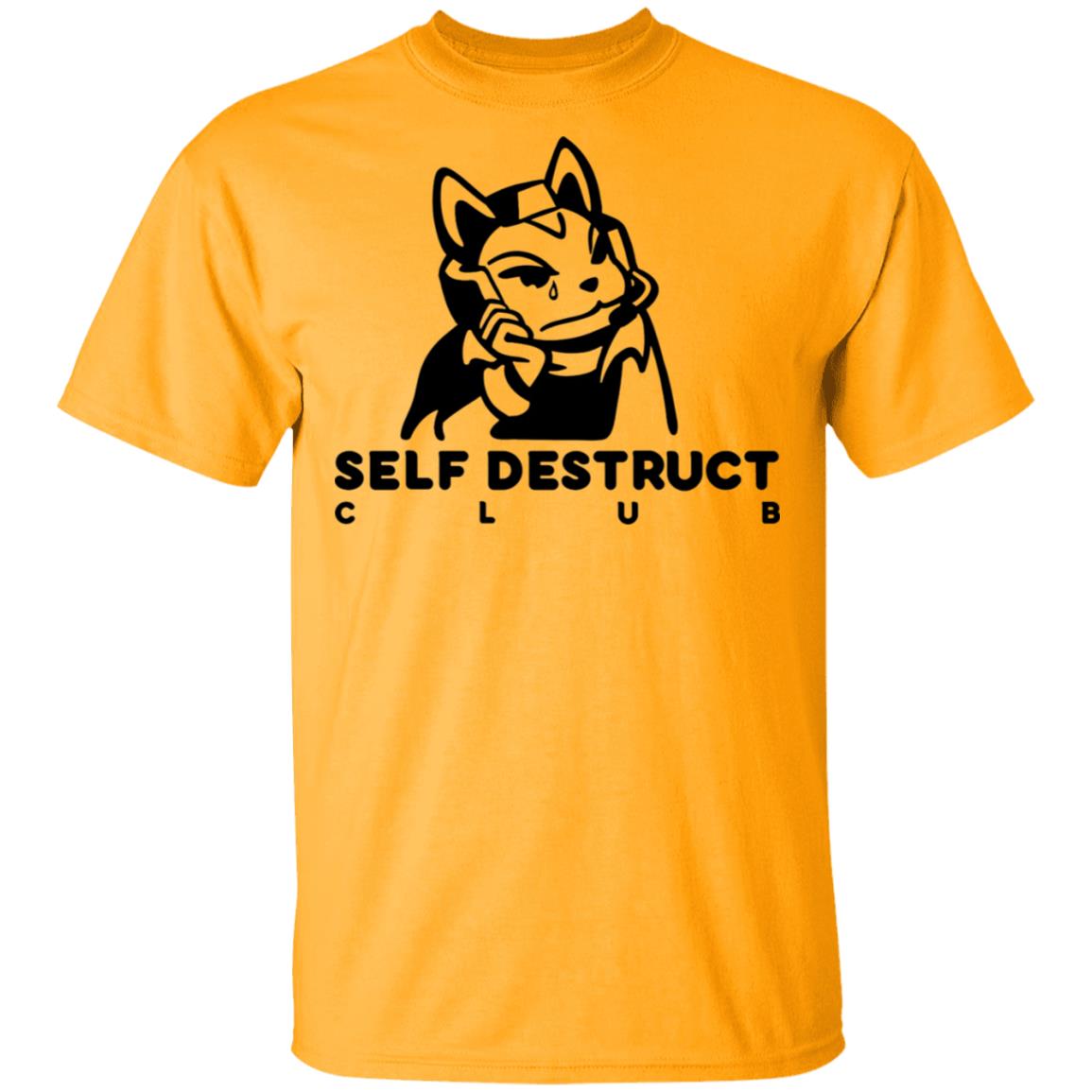 Jisu.Gg Merch Self-Destruct Club Long-Sleeve T Shirt Jisu.Gg Merch Self-Destruct Club Hoodie Sweatshirt - Teechipus