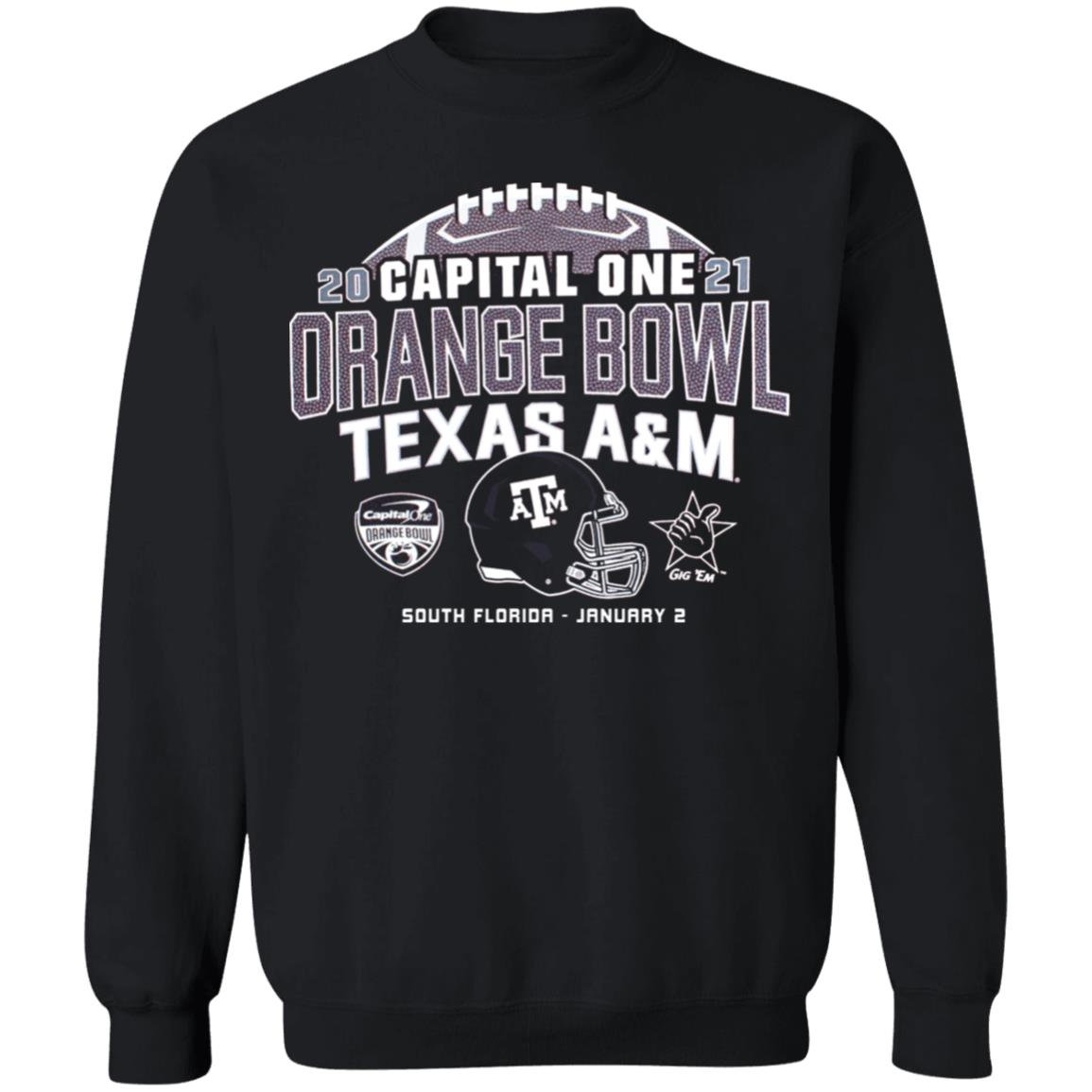 Texas A&M Champion Orange Bowl T Shirt Texas A&M Champion Orange Bowl Hoodie Sweatshirt - Teechipus