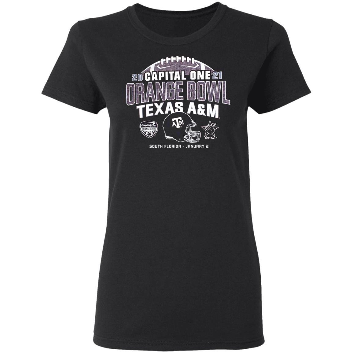 Texas A&M Champion Orange Bowl T Shirt Texas A&M Champion Orange Bowl Hoodie Sweatshirt - Teechipus