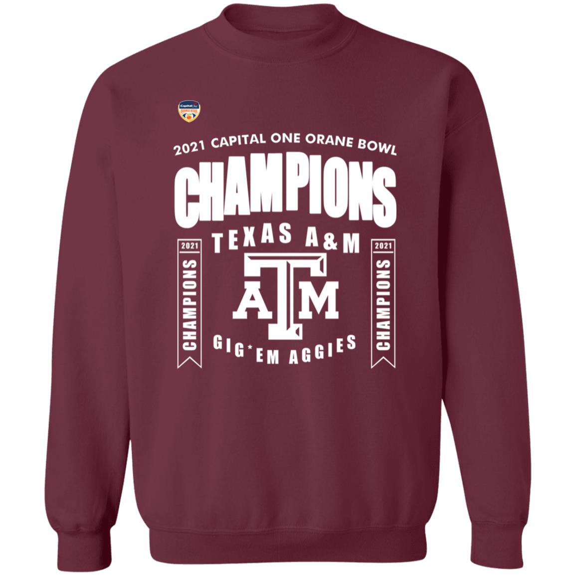 Texas Am Orange Bowl T Shirt Texas Am Orange Bowl Hoodie Sweatshirt - Teechipus