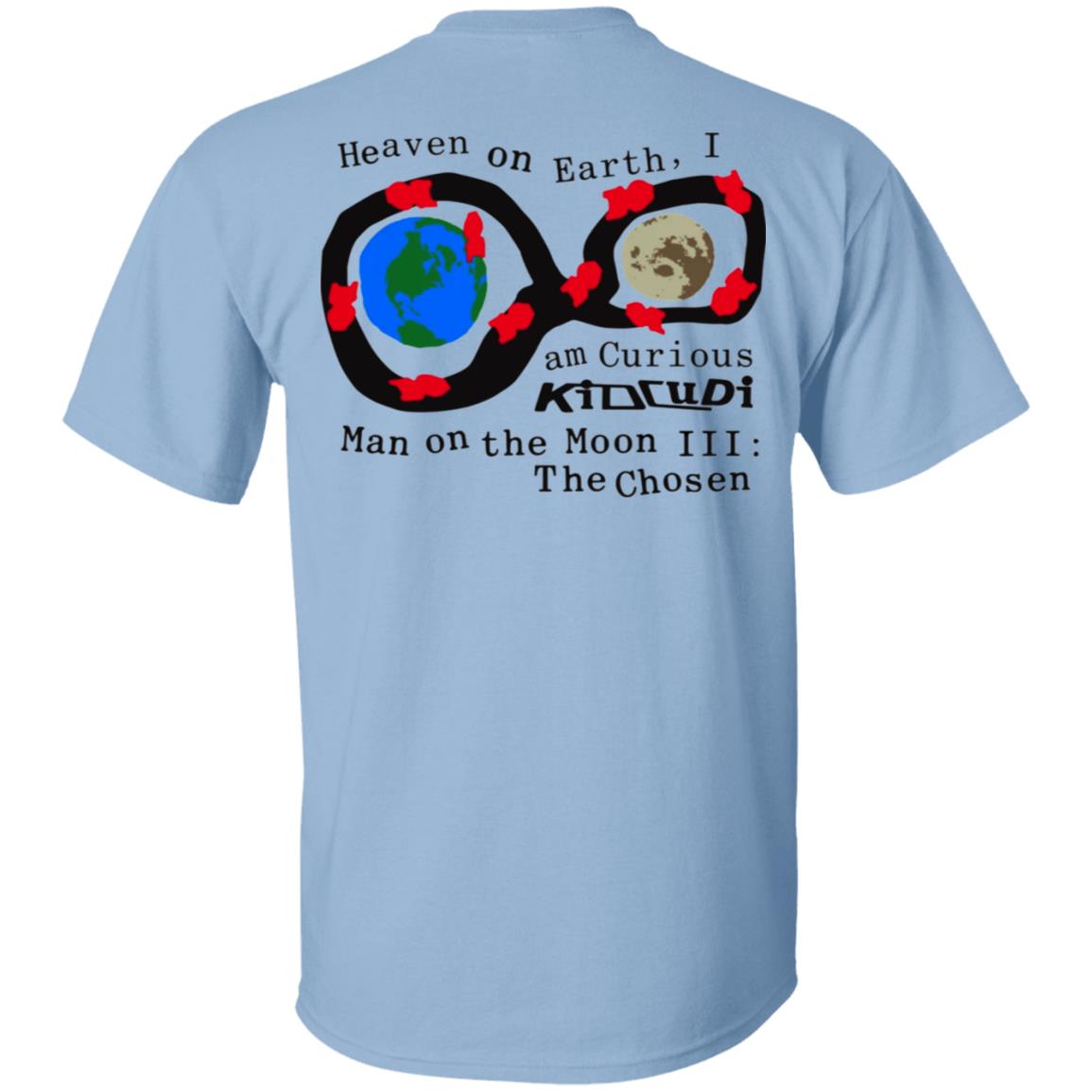 Man On The Moon 3 T Shirt Kid Cudi Merch Cpfm For Motm Iii Heaven On Earth T-Shirt - Teechipus