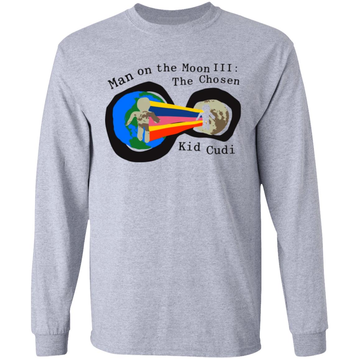 Man On The Moon 3 T Shirt Kid Cudi Merch Cpfm For Motm Iii Heaven On Earth T-Shirt - Teechipus