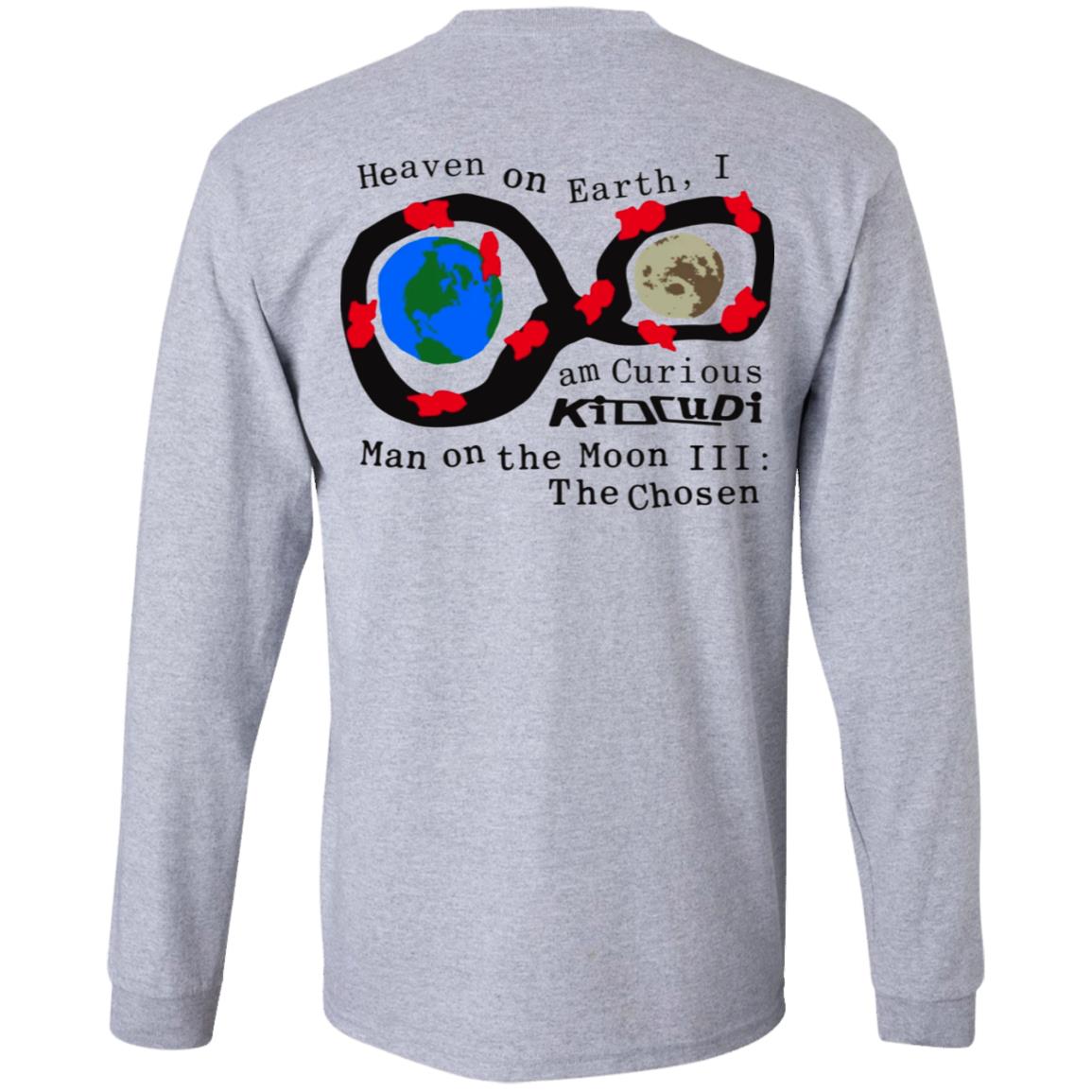 Man On The Moon 3 T Shirt Kid Cudi Merch Cpfm For Motm Iii Heaven On Earth T-Shirt - Teechipus