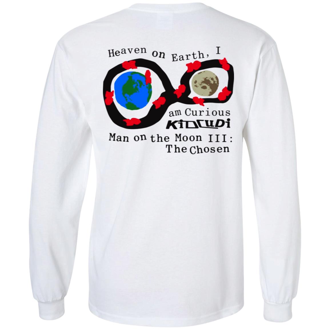 Man On The Moon 3 T Shirt Kid Cudi Merch Cpfm For Motm Iii Heaven On Earth T-Shirt - Teechipus