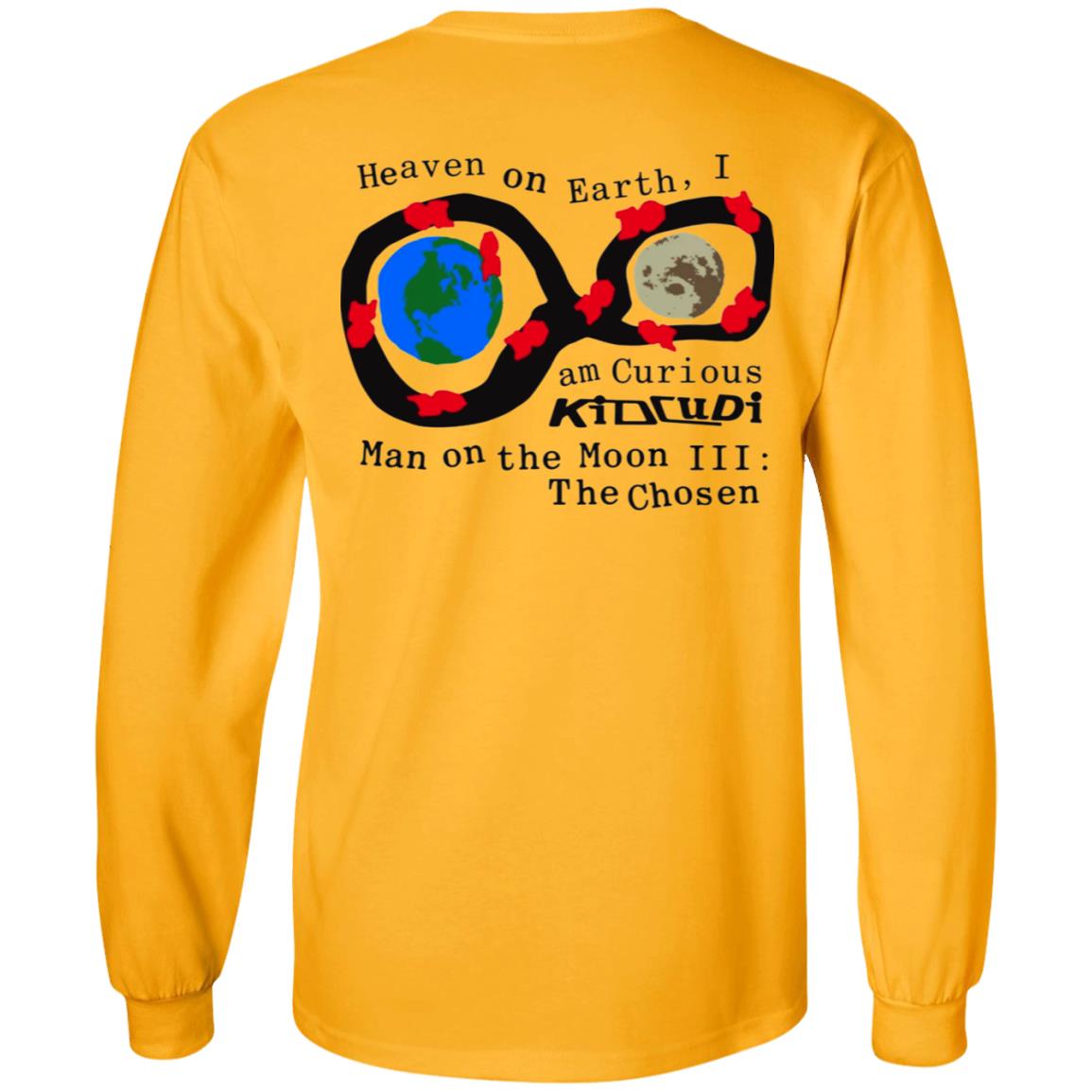 Man On The Moon 3 T Shirt Kid Cudi Merch Cpfm For Motm Iii Heaven On Earth T-Shirt - Teechipus